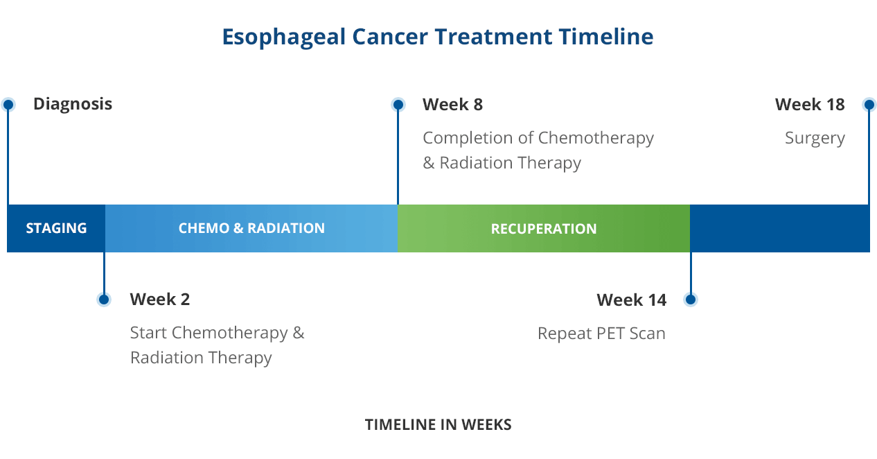 Esophageal Cancer Treatment Timeline Tampa, FL